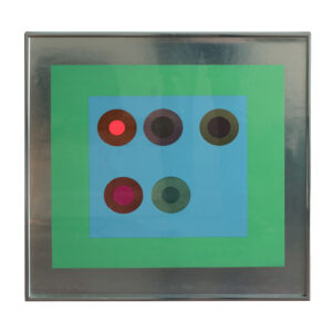 1969 Peter Gee Signed Peter Gee Pop Art Silkscreen