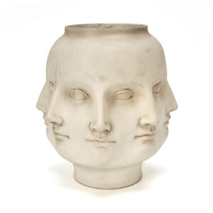 TMS Fornasetti-Style Perpetual Face Vase