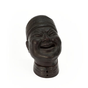 Vintage Happy Mr. Chong Metal Incense Burner