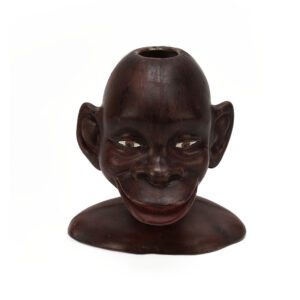Ceramic Brown Mixed Monkey Man Vase