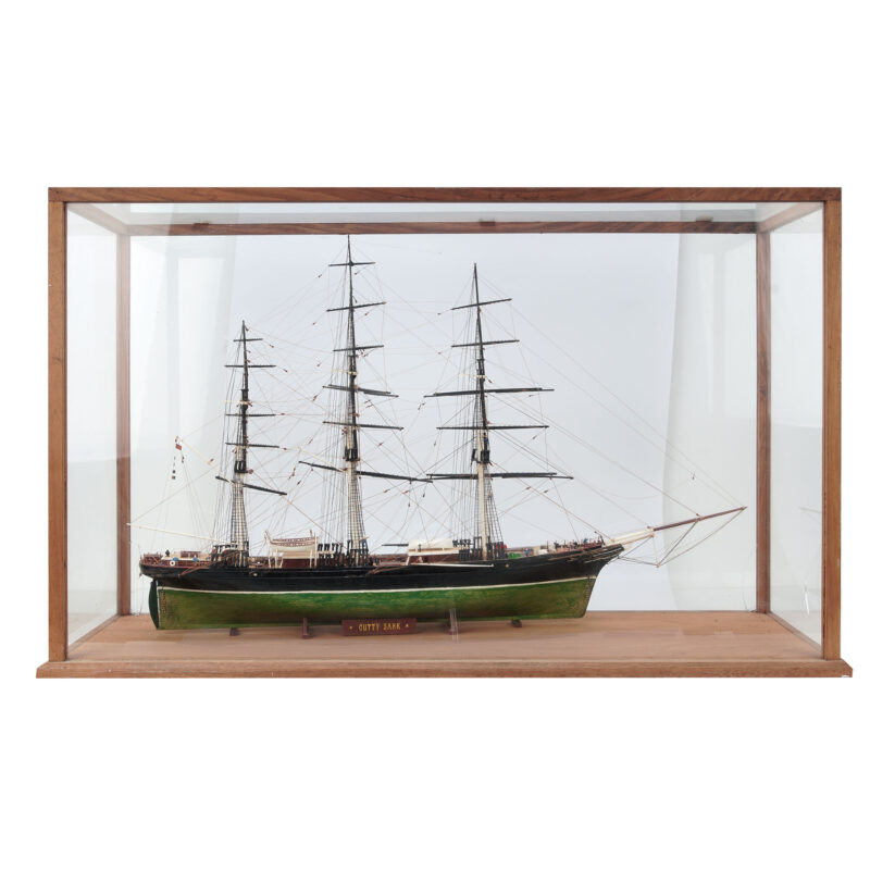 Master Built Cased Cutty Sark Scale Model