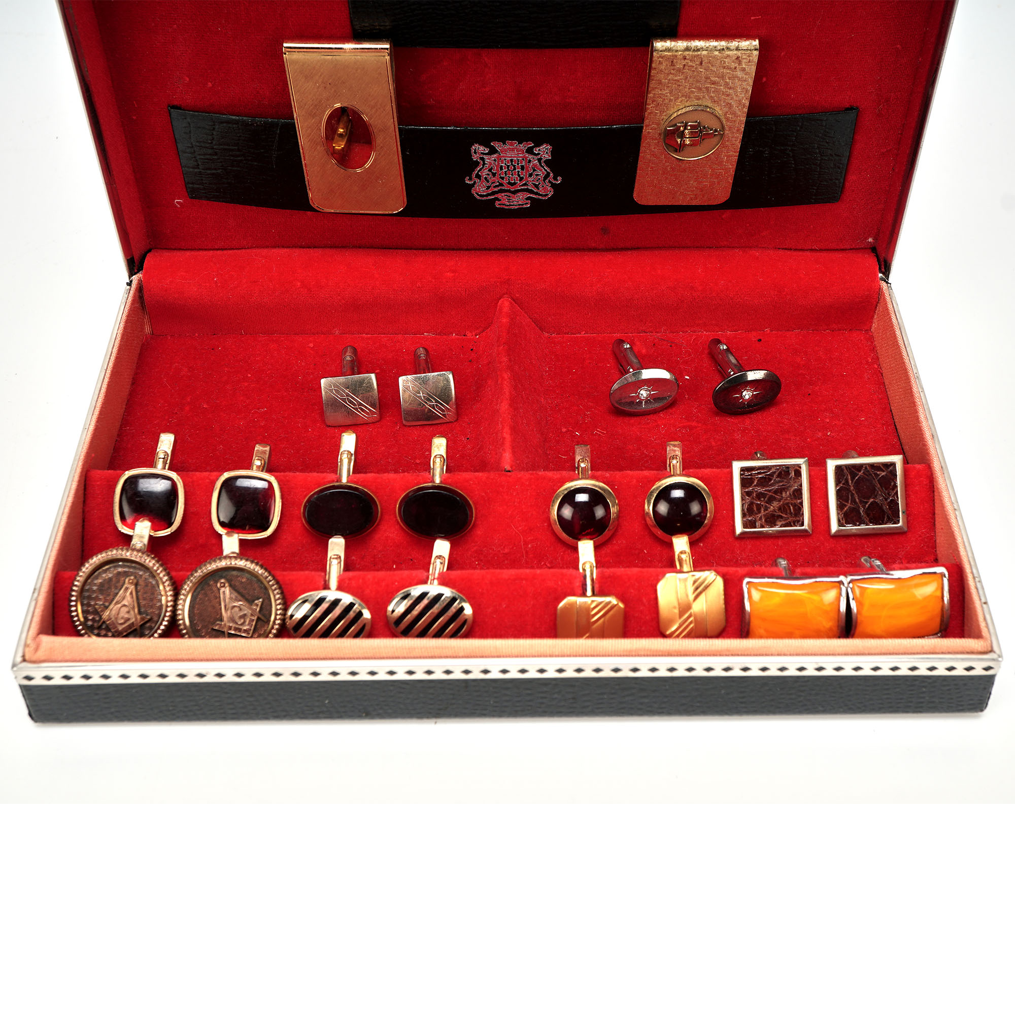 Collection of Vintage Cufflinks & Money Clips - Image 2