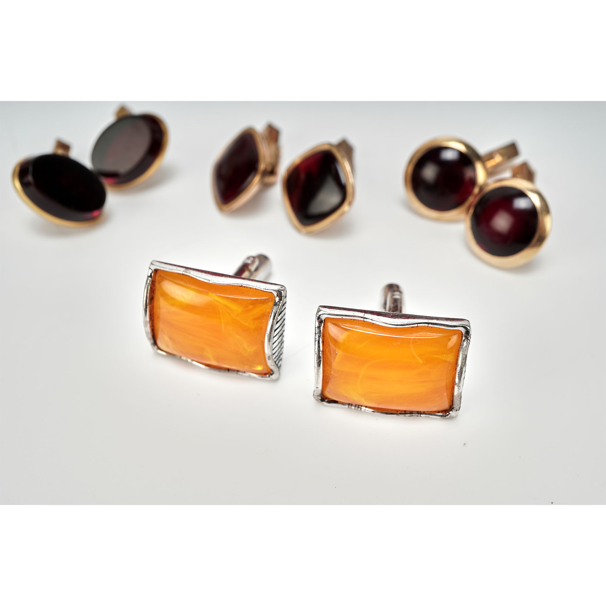 Collection of Vintage Cufflinks & Money Clips - Image 5