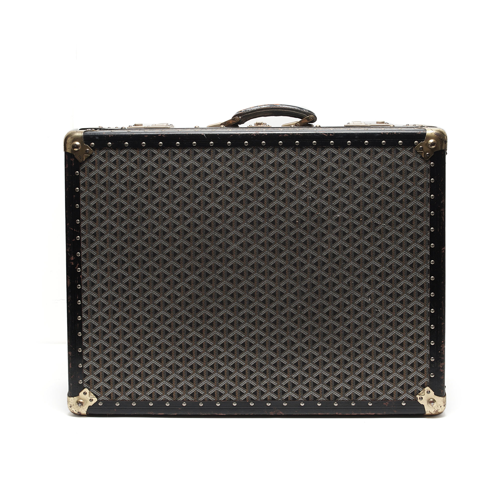 Vntg: Goyard x Louis luggage collection on . Starting bid